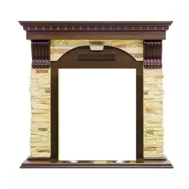 Портал Dimplex Dublin арочный Сланец Тёмный дуб 97,5х102х35,2 см