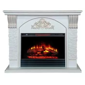 Портал InterFlame Диксон Foton 26 Бежевый с золотой патиной