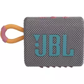 Портативная акустика JBL GO 3 Gray (JBLGO3GRY)