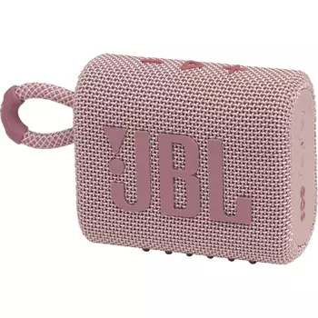 Портативная акустика JBL Go 3 Pink