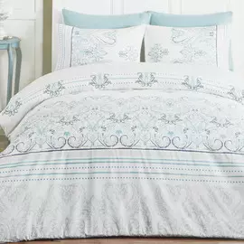 Постельный комплект Bahar poplin евро albinia v1