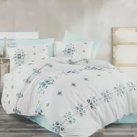 Постельный комплект Bahar ranforce 1.5 спальный hippi v1