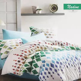 Постельный комплект Bahar ranforce евро 72 copy