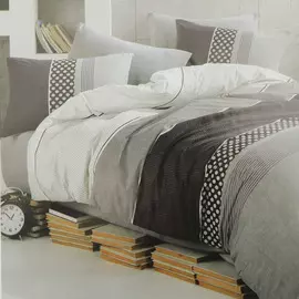 Постельный комплект Bahar ranforce евро eiffel v1