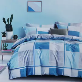 Постельный комплект двуспальный Эрика 6 предметов