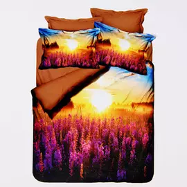 Постельный комплект евро Bahar 10133