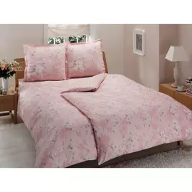 Постельный комплект TAC полуторный shadow розовый