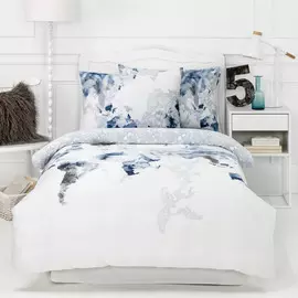 Постельный комплект Togas Магеллан синий полуторный