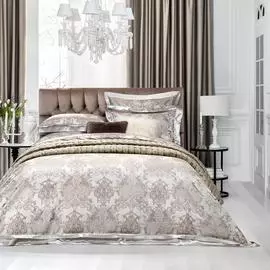 Постельный комплект Togas Рафаэль светло-коричневый двуспальный макс