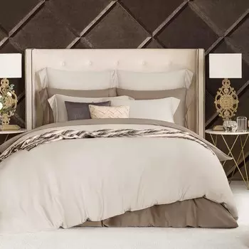 Комплект постельного белья Togas Сенса бежевый Полуторный