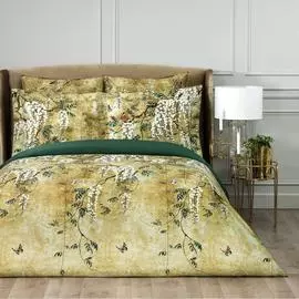 Постельный комплект Togas Витерия коричневый полуторный