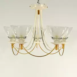 Люстра Florex international L.4008/5PL BIANCO ORO