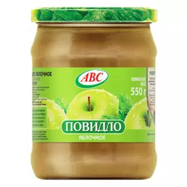 Повидло АВС Яблочное, 550 г