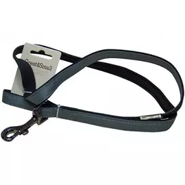 Поводок для собак GREAT&amp;SMALL 20х1200мм Неопрен Серый