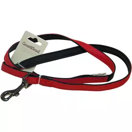 Поводок для собак GREAT&amp;SMALL 25х750мм Неопрен Красный