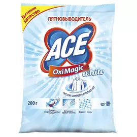 Пятновыводитель Ace Oxi Magic White 200 г