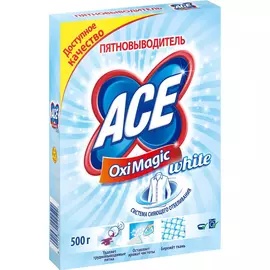 Пятновыводитель Ace Oxi Magic White 500 г