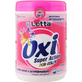 Пятновыводитель Lotta Oxi Для цветного белья 750 г