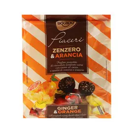 Пралине шоколадное Socado Имбирь, апельсин 150 г