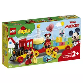 Праздничный поезд Lego Duplo Микки и Минни 10941