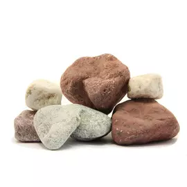 Премиум микс Огненный Камень Яшма, Кварц, Жадеит 15 кг