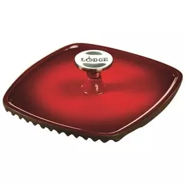 Пресс прямоугольный Lodge 21х22,5 см красный