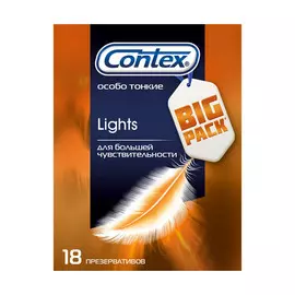 Презервативы Contex Lights 18 шт