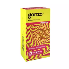Презервативы Ganzo New Extase 12 шт