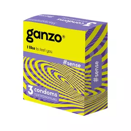 Презервативы Ganzo New Sense 3 шт
