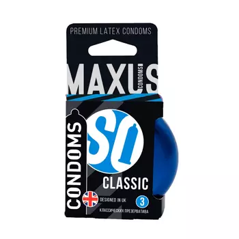 Презервативы Maxus Classic 3 шт
