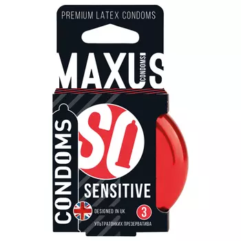 Презервативы Maxus Ultra thin 3 шт