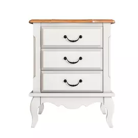 Прикроватная тумба Этажерка leontina на три ящика ST9302/3