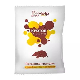 Приманка Help от кротов в гранулах, саше, 50 г