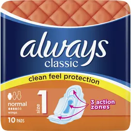 Прокладки Always Classic Normal 10 шт