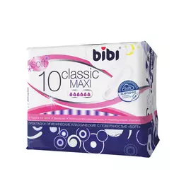 Прокладки Bibi Classic Maxi Soft 10 шт