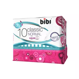 Прокладки Bibi Classic Normal Dry 10 шт