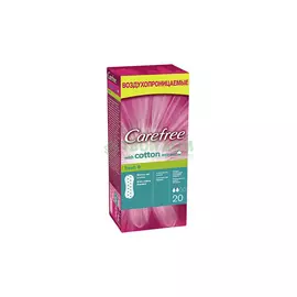 Прокладки Carefree Cotton Fresh Экстракт хлопка 20 шт