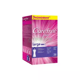 Прокладки Carefree Large Maxi 36 шт