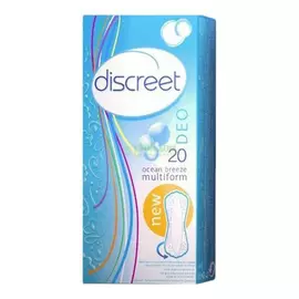 Женские ежедневные прокладки Discreet Multiform Весенний Бриз, 20 шт