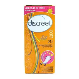 Прокладки Discreet Multiform Deo Summer Fresh Single 20шт