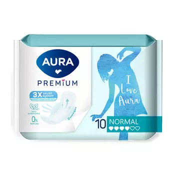Прокладки гигиенические Aura Normal 10 шт