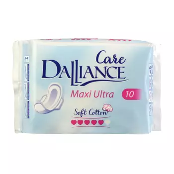 Прокладки гигиенические Dalliance Care Maxi Ultra 10 шт