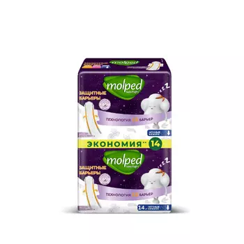 Прокладки Molped Super Night 14 шт