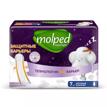 Прокладки Molped Super Night 7 шт