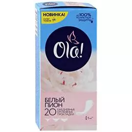 Прокладки Ola! Daily String Multiform Белый Пион 20 шт