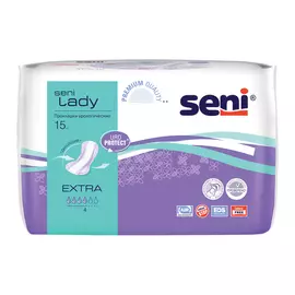 Прокладки урологические Seni Lady размер Extra, 15 шт