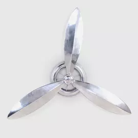 Пропеллер Select international декоративный серебряный, 152х150х12 см
