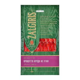Прошутто Zalgiris из крудо утки 30 г