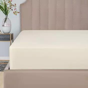 Простыня Dome Фароста бежевый 230х250 см