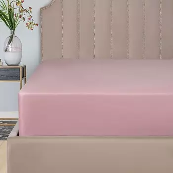 Простыня Dome Фароста розовый 230х250 см